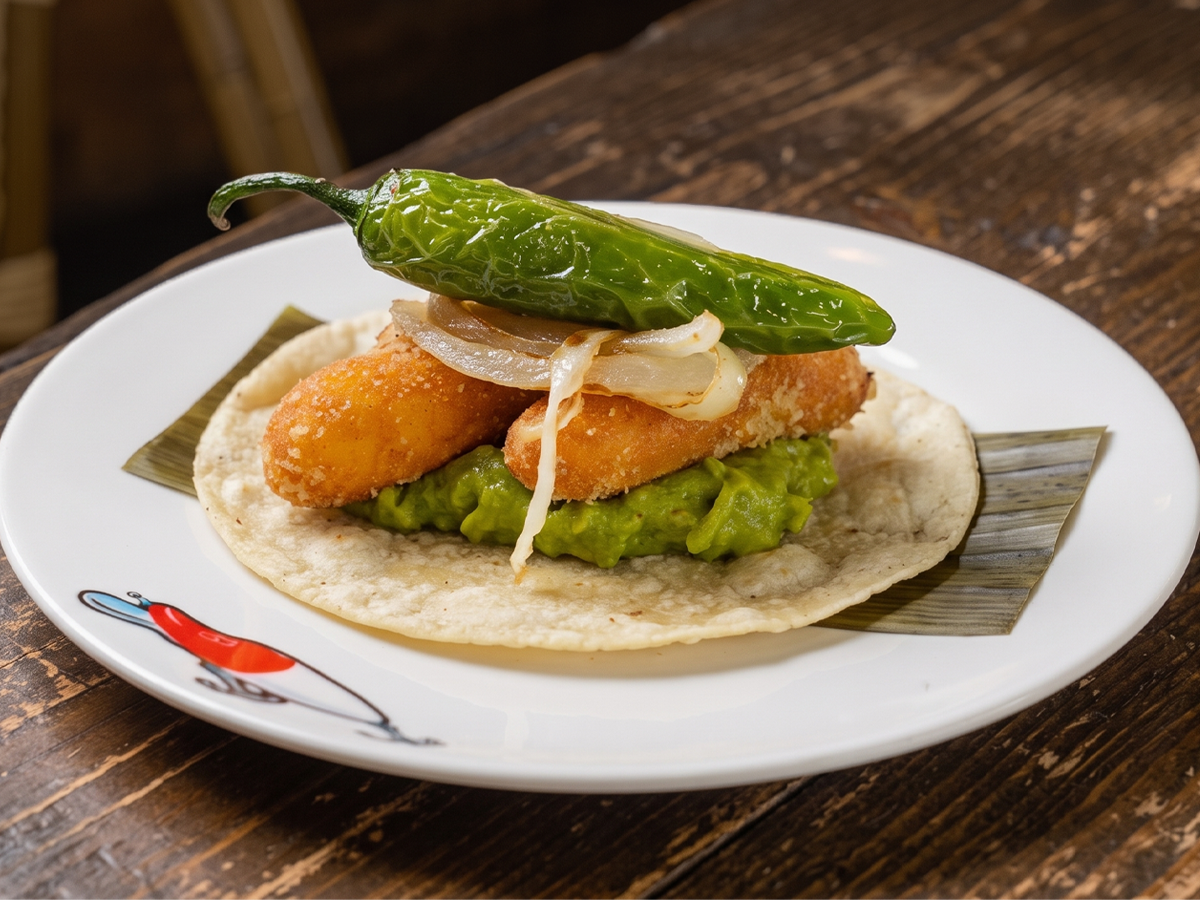 Taco de hueva de lisa